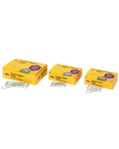 Paper Clips 33mm Large  Box of 100 (Min order Qty 2) 
