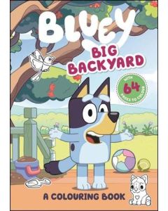 Bluey: Big Backyard Colouring Book (Min Order Qty 2)