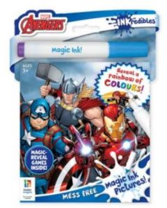 Inkredibles Magic Ink Pictures  Avengers (Min Ord Qty 3)
