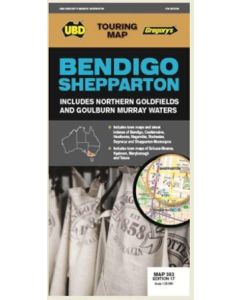 UBD/GregorysBendigo & Shepparton 383 Map #17 (Min Order Qty 2)