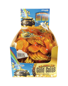 Milk Chocolate Coins 50g CDU of 30