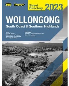 Wollongong, South Coast & Southern Highlands Street Directory 25th (Min Order Qty: 1)