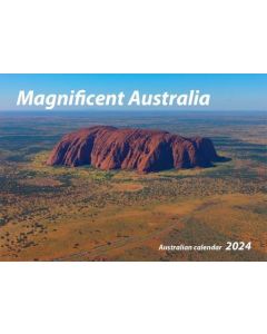 Magnificent Australian 2024 Wall Calendar 240x340mm  (Min Order Qty 5) 