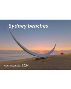 Sydney Beaches 2024 Wall Calendar 240x340mm (Min Order Qty 5) 
