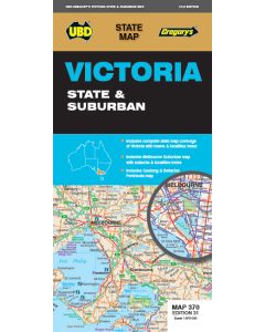 Victoria State & Suburban Map 370 31st Edition (Min Order Qty: 2)