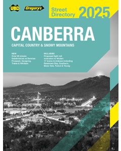 Canberra Capital Country and Snowy Mountains Street Directory 2025 - 29th Edition
