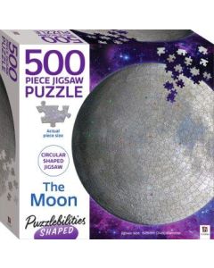 Puzzlebilities Shaped 500pc Jigsaw Puzzle The Moon (Min Order Qty 2)
