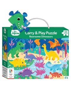 Junior Jigsaw Carry & Play Roarsome Dinosaurs