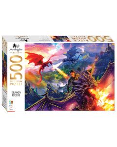 Mindbogglers Gold 500pc Dragon Riders Jigsaw