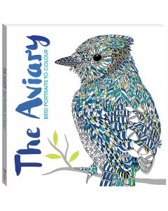 Adult Colouring - The Aviary: Bird Portraits to Colour (Min. Ord 2) 