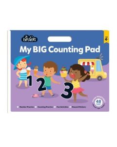 Junior Explorers: My Big Counting Pad (Min Order Qty 2)