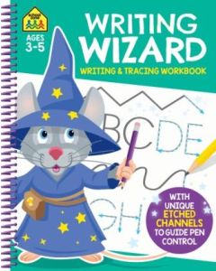 School zone Writing and Tracing Activity Book With Debossing (Min Ord Qty 2)