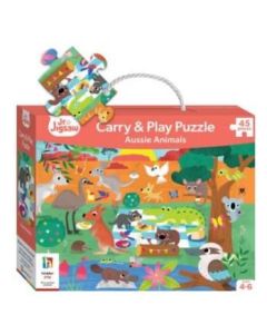 Junior Jigsaw Puzzle 45 Piece Aussie Animals (Order in Multiples of 2)  