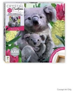 Crystal Creations Canvas: Koala Love (Min Order Qty: 2)
