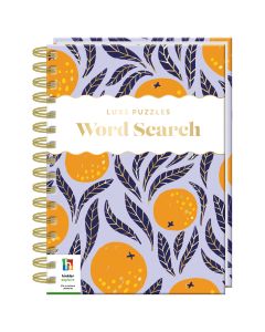 Luxe Puzzle Word Search 1 Spiral Bound (Min Ord Qty: 3)  
