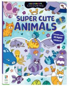 Kaleidoscope Colouring Scented Stickers Super Cute Animals (Min Ord Qty 3)