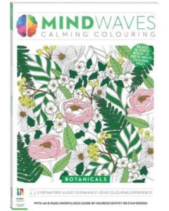 Mindwaves Calming Colouring Botanical (Min Ord Qty 3) 