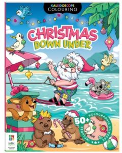Kaleidoscope Sticker Colouring Christmas Down Under 