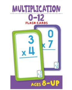 School Zone Flash Cards Multiplication 0 to 12  (Min Ord Qty 2)