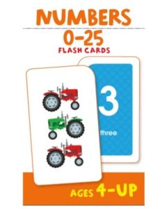 School Zone Flash Cards Numbers 0 to 25  (Min Ord Qty 2)