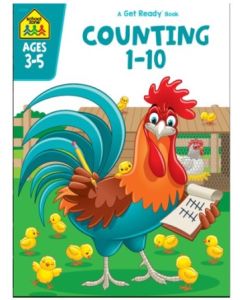 School Zone Get Ready Counting 1 to 10 (Min Ord Qty 2)