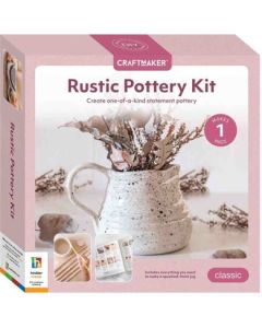 Craft Maker Rustic Pottery Kit (Min Order Qty 2)