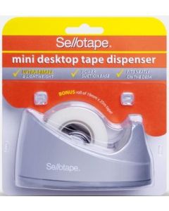 Sellotape Mini Desktop Tape Dispenser (Min Order Qty 2)