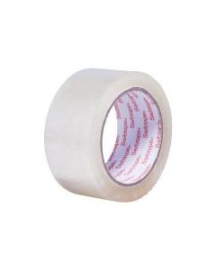 Sellotape 767 Hot-Melt Adhesive Packaging Tape 48mmx75m Clear (Order in Multiples of 6)