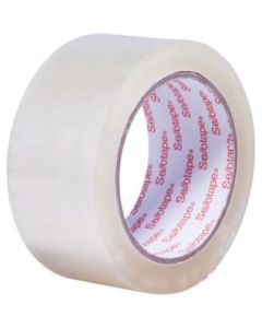 Sellotape 767 Hot-Melt Adhesive Packaging Tape 48mmx75m Clear (Order in Multiples of 6)