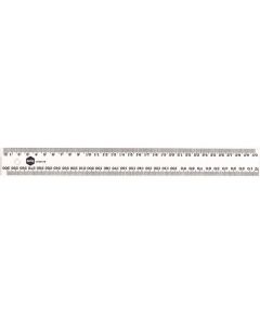 Marbig Ruler 30cm X 41mm Clear (Min Order Qty 6)