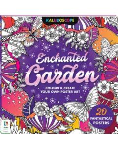 Adult Colouring - Kaleidoscope Colouring: Enchanted Garden (Min Order Qty 2)