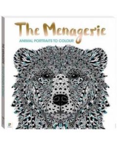 The Menagerie Animal Portraits to Colour (Min Order Qty 2)