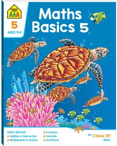 School Zone I know It Maths Basics 5 (Min Order Qty 2)