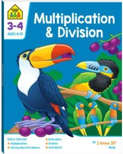School Zone I Know Multiplication and Division (Min Ord Qty 2)
