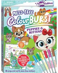 Inkredibles Colour Burst: Puppies and Kittens (Min Order Qty 2)
