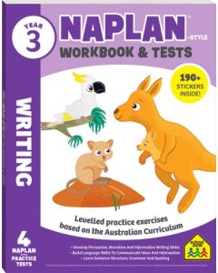 Year 3 NAPLAN style Writing Workbook and Tests (Min Ord Qty 2) 