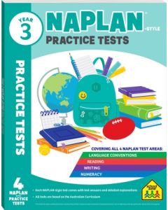 Year 3 NAPLAN style Practice Tests (Min Order Qty: 3)