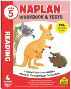 Year 5 NAPLAN style Reading Workbook and Tests (Min Ord Qty 2) 