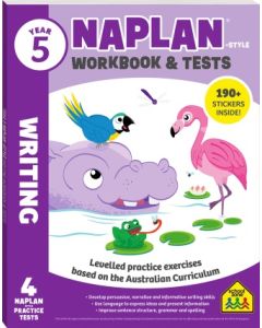 Year 5 NAPLAN style Writing Workbook and Tests (Min Ord Qty 2)