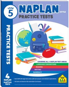 Year 5 NAPLAN style Practice Tests (Min Order Qty:3) 