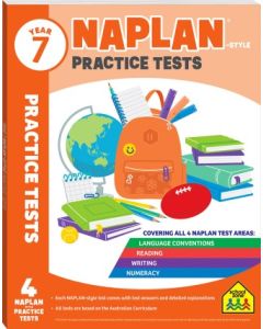 Year 7 NAPLAN style Practice Tests (Min Order Qty: 2) 