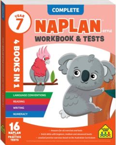 Year 7 NAPLAN-style Complete Workbook and Tests (Min Order Qty: 2)