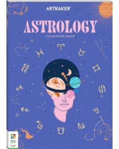 Art Maker Astrology Colouring Book (Min Order Qty: 3)