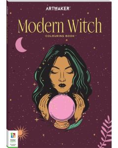 Art Maker Modern Witch Colouring Book (Min Order Qty: 2)