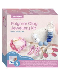 Craft Maker Polymer Clay Jewellery Kit 