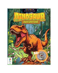 Kaleidoscope Sticker Colouring Dinosaur Adventure