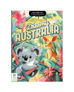 Kaleidoscope Colouring Dreamy Australia