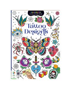 Kaleidoscope Colouring Tattoo Designs