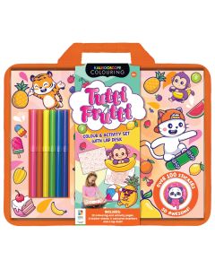 Tutti Frutti Colouring Set with Lap Desk