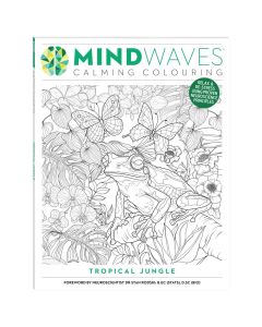 Mindwaves Calming Colouring Tropical Jungle